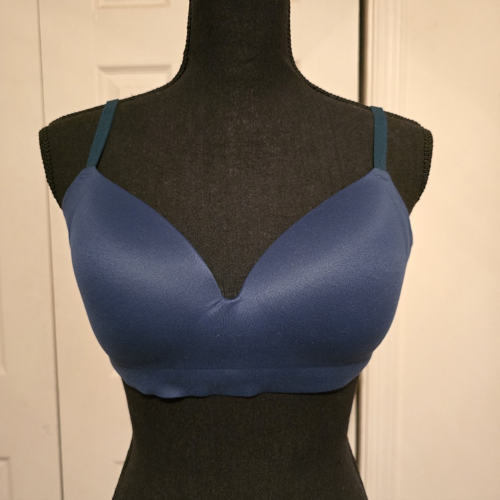 Soma SZ 34D Dark Green Endless Wireless Bra